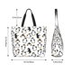 thumbnail image 5 of Balery Cute Penguins Bolsa Tote Estilo Estético con Cremalleras, Bolsa de Hombro, Bolsa de Compras Grande y Plegable, 5 of 8