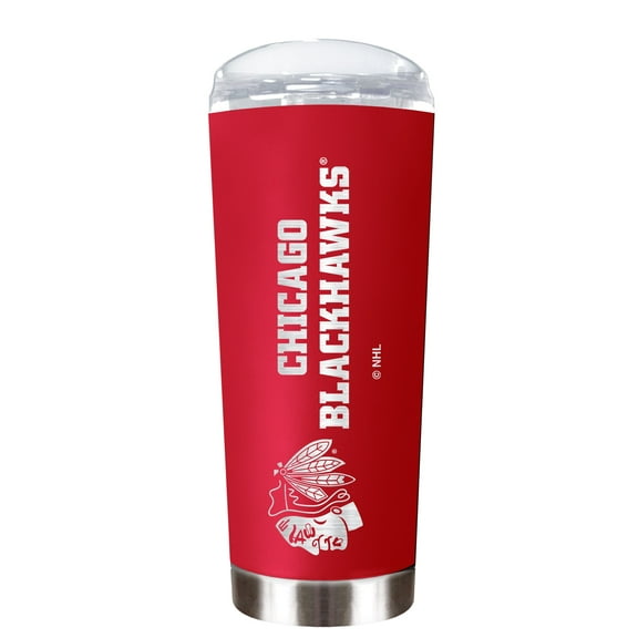 Chicago Blackhawks 18oz. Team Color Laser Logo Roadie