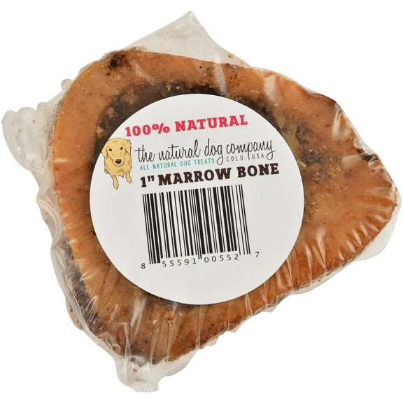 1" Beef Marrow Bones – Flavorful Roasted Treats for Small Dogs | Natural Dog Company