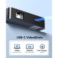 thumbnail image 3 of Estación de acoplamiento ANYOYO USB C Dual HDMI 4K 60 Hz 14 en 1, 3 of 7