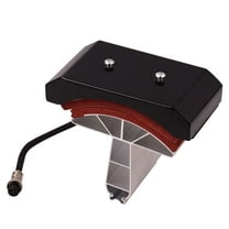 Hat Cap Press Mat Pad Heating Transfer Attachment Silica Gel 5.5x3 Inch 110V for Heat Machine