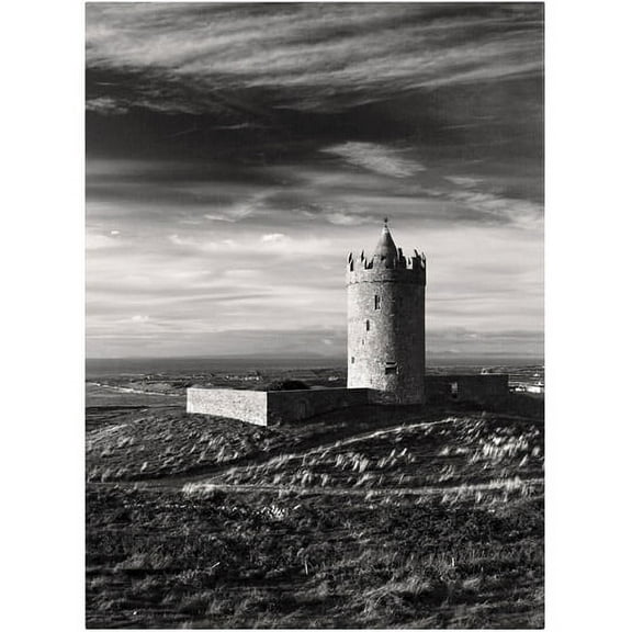 Trademark Fine Art "Doonagore Castle Ireland" Canvas Art by Pierre Leclerc