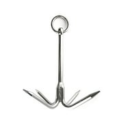 Stainless Steel 316 Hook Anchor 15" (375mm) Marine Grade Grapple Grappling Hook