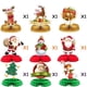 thumbnail image 5 of Bewildely 9 piezas Fiesta Table Centerpiece Decoraciones navideñas Party Table Toppers Christmas Theme Centerpiece para carnaval Celebración Kits de decoración para fiestas Bewildely HA037812-00, 5 of 6