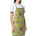 thumbnail image 4 of Sikiie Sage Green With Sunflowers Aprons for Kitchen Cooking Aprons, Chef Apron for Men Women Chef, 4 of 7