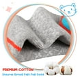 thumbnail image 5 of COOPLUS Boys & Girls Ankle Socks Cotton Athletic Low-Cut Socks for Little Big Kids 12 Pairs, 5 of 7