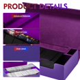 thumbnail image 3 of Funda para tarjetas coleccionables Scimi Premium TCG Deck Box, color morado, 3 of 5
