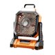 thumbnail image 4 of Ventilador de Camping Perfecl con Luz Portátil Recargable por USB Naranja, 4 of 8