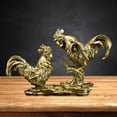 thumbnail image 5 of Baoblaze Chicken Figurine Sculpture for New Year Housewarming Tabletop Ornaments B, 5 of 7