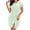 Green, variant on Zynoxe Womens Hooded Robes Lightweight Water Absorbent Bathrobe for Women Versatile Solid Color Short Sleeve Button Loungewear Robe Soft Coral Fleece Nightgown Bathrobe Free Size