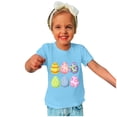 thumbnail image 4 of Edvintorg Kawaii Easter Eggs Tshirt for Kids 2025 Summer Girls Clothes Boys Tee Shirts Fashion Printed Round Neck Short Sleeve Tops 3-14Years Children's Clothing, 4 of 4