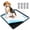 Black, variant on Dog Pee Pad Holder - Silicone Puppy Pad Holder - High Edge Dog Potty Tray with 4 Holder Clamps for Puppy Potty Training, Fits Up to 24" x 24" Training Pads, Gray