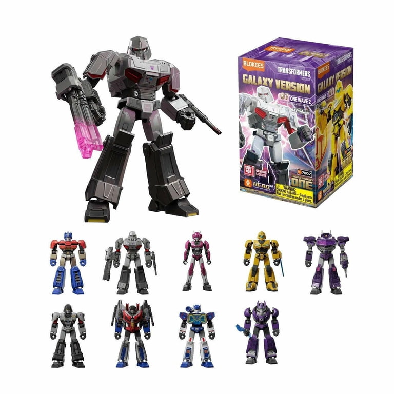 blokees トランスフォーマー 7弾　レア品　4種セット Blokees Transformer Galaxy Figure Mystery Box Version 7 One - Wave