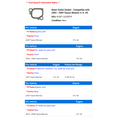 thumbnail image 2 of Water Outlet Gasket - Compatible with 2003 - 2009 Toyota 4Runner 4.7L V8 2004 2005 2006 2007 2008, 2 of 2
