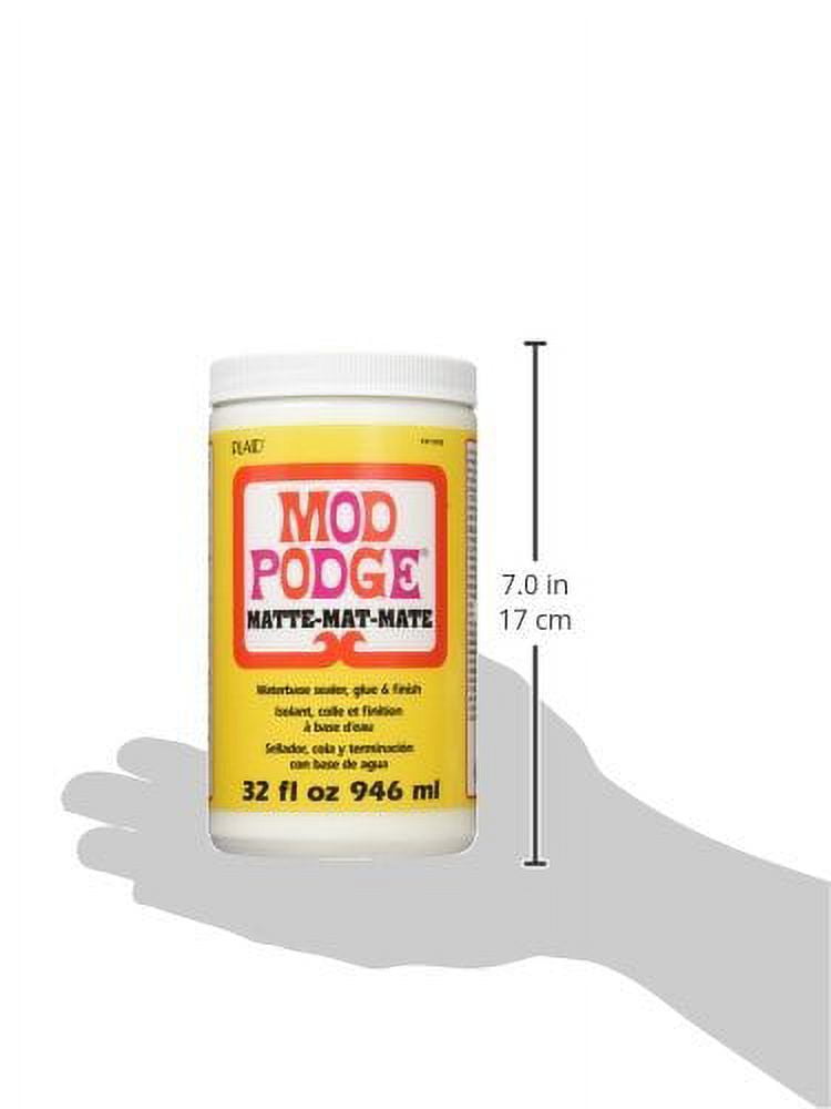 MOD PODGE (Choose from MATTE or GLOSS) Waterbase sealer glue & finish  946ml 32oz