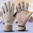 thumbnail image 1 of Guantes de senderismo para hombre guantes de ciclismo antideslizantes engrosados ​​para conducir patinar pescar, 1 of 6