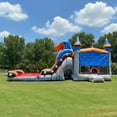 thumbnail image 3 of JumpOrange Titan Rocker Outdoor Commercial Grade Inflatable Bounce House Water Slide with Splash Pool for Kids and Adults with Blower, 3 of 5