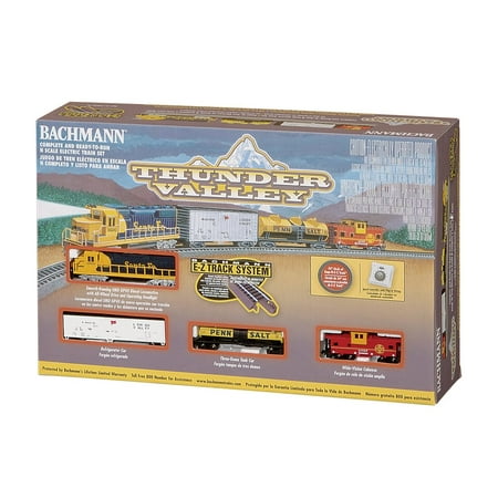 - Bachmann Trains Thunder Valley Ready-To-Run N Scale Freight Train Set | 24013-BT