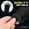 thumbnail image 4 of Bungee Cord Strap Elastic Rope for Motorcycle Luggage Tie Down Helmet Securing Rope Rubber Band with Steel Wire Stretchable Cargo Strap, 4 of 6