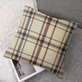 thumbnail image 7 of Acheng Fall Buffalo Check Throw Pillow Covers, Autumn Farmhouse Plaid Decorative Cushion Covers for Couch Sofa Living Room, Pack of 2,Beige 18x18in, 7 of 7