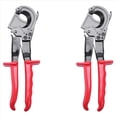 thumbnail image 1 of 2X -325A 240mm2 Ratcheting Ratchet Cable Cutter Germany Design Wire Cutter,2 x Ratchet Cable Cutter,red, 1 of 7