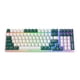 thumbnail image 4 of Teclado compatible con Bluetooth 100Key NKRO Type-C 2.4G (Interruptor Aqua Green Blue) Hugtrwg Para estrenar, 4 of 9