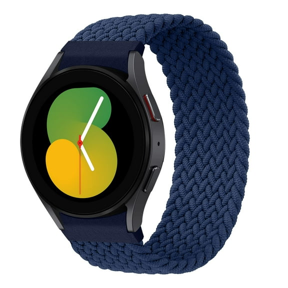 SOLOLUP 20mm No Gaps Band for Samsung Galaxy Watch 6 5 5 40mm 44mm/ Watch 5 Pro 45mm Women Men, Braided Solo Loop Bands Nylon Wristband for Galaxy Watch 4 6 Classic 42mm 46mm 43mm 47mm