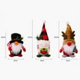 thumbnail image 6 of D-GROEE Santa Gnome Plush Cute Handmade Ornaments for Christmas,Holiday, Home Decorations Standing Faceless Doll Gift, 6 of 8