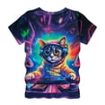 thumbnail image 3 of BOOMNY Unisex Boys Girls Tshirts Short Sleeve T Shirts for Boys Casual Graphic Breathable Loose Fit Cozy Childrens Athletic Tees, 3 of 3