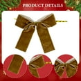 thumbnail image 6 of HOMYL 12 Pieces Christmas Bows for Christmas Tree Christmas Tree Bows for Festival Coffee, 6 of 8