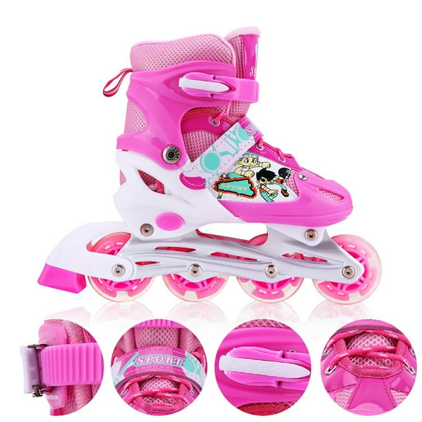 Ensemble de patins à roulettes, casque et protections pour enfant