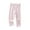 Pink, variant on Taqqpue Toddler Baby Summer Pants Girl High Waisted Capri Leggings 3/4 Pants Casual Solid Color Under Dress Dance Pants for Kids 1-6Y
