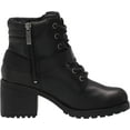 thumbnail image 6 of HARLEY-DAVIDSON FOOTWEAR Women's Howell 5" Lace Motorcycle Boot 10 Black, 6 of 8