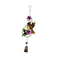 thumbnail image 2 of Vsenkes Metal Bird Wind Chime Decorative Ideal Gift Wind Bell for Balcony Porch Yard Yellow, 2 of 9