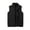 Black, variant on Men's Polar Fleece Vest Lightweight Sleeveless Zip Up Jacket Casual Outerwear Outdoor Golf Vests Dark Gray