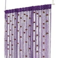 thumbnail image 2 of Boho Rose String Curtain - Decorative Beaded Door Curtain with Roses & Fringe Tassels - Room Divider for Home, Wedding & Coffee Shop - Window & Doorway Privacy Screen Decor, 2 of 9