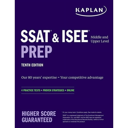 UPC: 9781506261065 | Kaplan Test Prep: SSAT & ISEE Middle & Upper Level Prep : 4 Practice Tests + Proven Strategies + Online (Paperback)