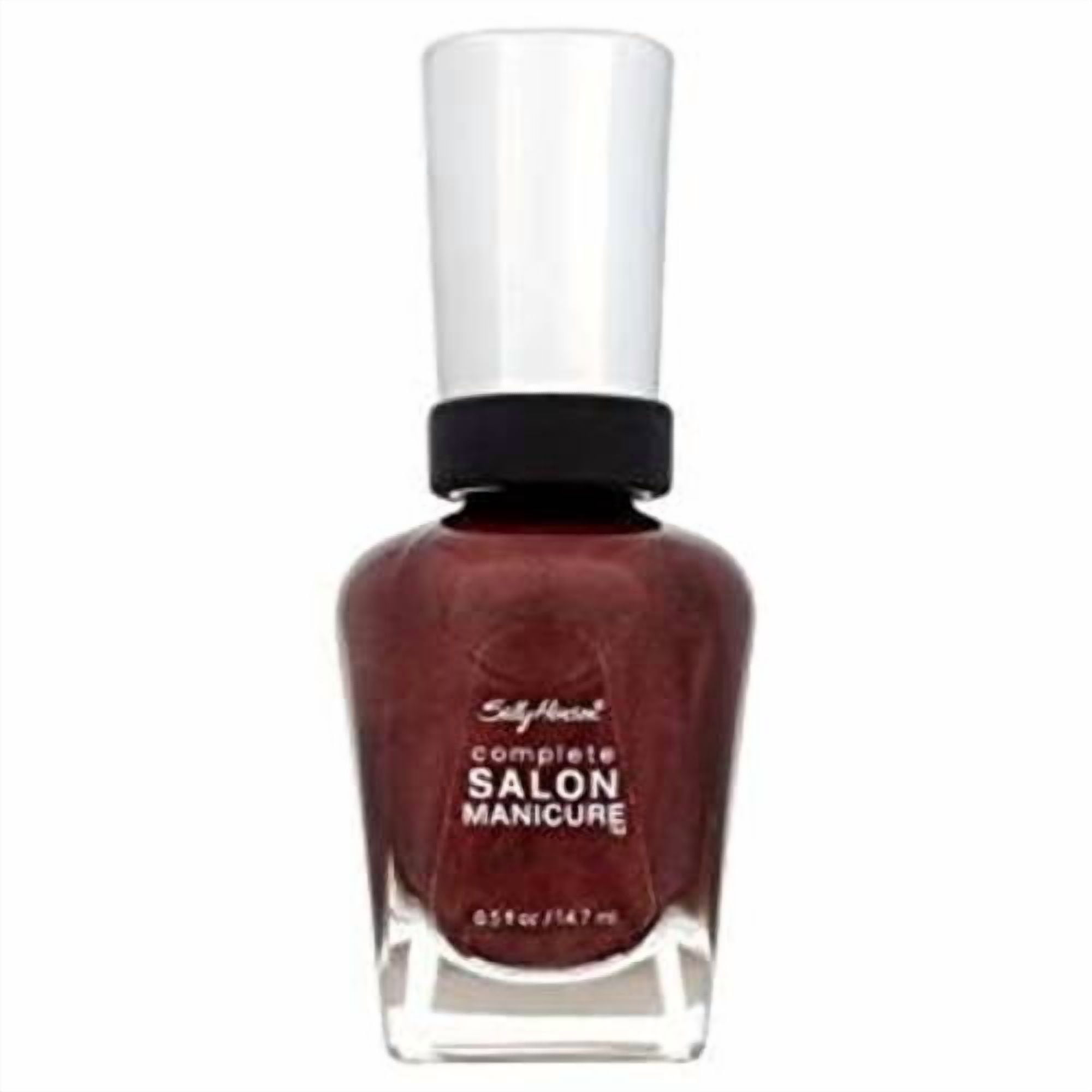Sally Hansen Complete Salon Manicure Nail Polish, Plums The Word