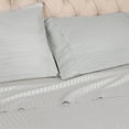 thumbnail image 4 of Superior 400 Thread Count Egyptian Cotton Pillowcase Set, Platinum, King, 4 of 5