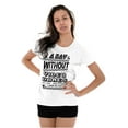 thumbnail image 3 of A Day Without Video Games Womens Fitted Plus Size Graphic Tee Brisco Brands 3X, 3 of 5