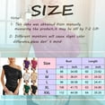 thumbnail image 3 of Bjutir One Shoulder T Shirts For Women Sequin Sparkly Tops For Women Ruched Asymmetrical Glitter Tops Party Shirts S, 3 of 6