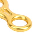 thumbnail image 3 of Climbing 35KN Figure 8 Descender Downhill Equipment Alloy Rigging Plate for Rappelling, 3 of 7