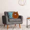 thumbnail image 4 of BRIGHTFUFU Lovely Throw Pillow Y Manta Calentadora Reutilizable Para Hogar Color Marrón, 4 of 6