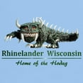 thumbnail image 3 of CafePress - Hodag_Rhinelander Light T Shirt - Men's Classic Graphic T-Shirt, 3 of 4