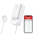 thumbnail image 1 of No Hub Required WiFi Water Sensor, Smart Water Leak Detector, 100dB Adjustable Alerts & App Alerts, IP67 Waterproof, Wireless Detector for Home with 1m Sensing Cable (Support 2.4G), 1 of 9