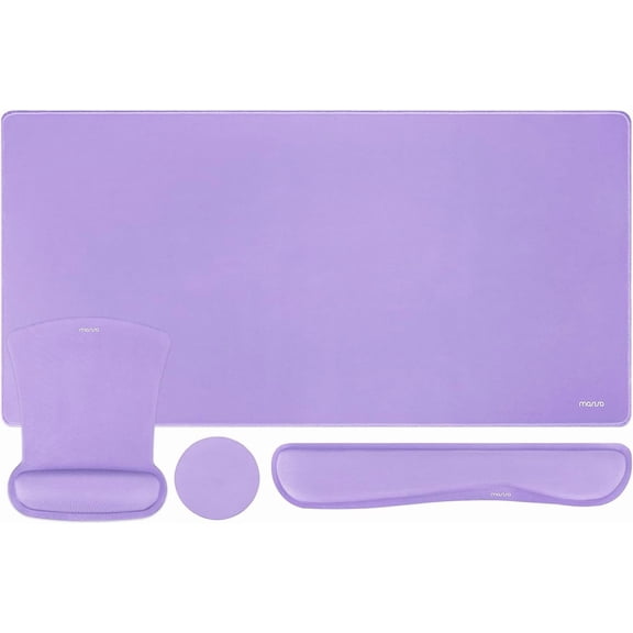 MOSISO Keyboard Mouse Pad Set, Large Gaming Mousepad&Keyboard Wrist Rest