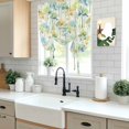 thumbnail image 5 of Watercolor Forest Colorful Tie Up Curtains for Windows, Adjustable Balloon Window Shades, Abstract Art Modern Trees Kitchen Window Treatments Adjustable Roll Up Curtain for Basement/Nursery 52"x45", 5 of 8