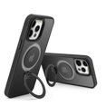 thumbnail image 2 of Phone Case for Iphone 14 15 plus pro max Magnetic abrasive invisible bracket Phone protective case, 2 of 4