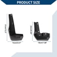 thumbnail image 3 of Unique Bargains Mud Flaps Splash Guards W/Mount Accessories for Honda Civic Hatchback Sport 2017-2021 Front & Rear Mud Guards, 3 of 6