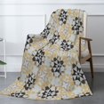 thumbnail image 3 of XMXT Throw Blankets, Polka Dot Pattern Bed Blanket for Bedroom Sofa, 50 x 70 inches Multicolor, 3 of 9